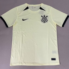 23-24 Corinthians Yellow Fans Soccer Jersey