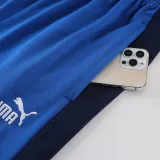 2023 PM Blue Short-sleeved Trouser Suit #PJ01