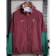 24-25 Portugal Maroon Green Windbreaker