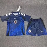 24-25 Japan Y-3 Home Kids Soccer Jersey