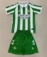 24-25 Real Betis Home Kids Soccer Jersey