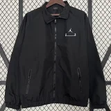 2024 New Jordan Black Windbreaker