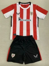 24-25 Bilbao Home Kids Soccer Jersey
