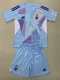 24-25 Nottingham Forest Lake blue GoalKeeper Kids Soccer Jersey