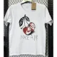 T273 NK White High Quality Casual T-Shirt #苹果