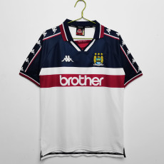 1997-1998 Man City Away Retro Soccer Jersey