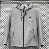 2024 Yonex Thickened warm Grey Outdoor Jackets #A804加绒冲锋衣