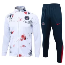 24-25 PSG White Jacket Tracksuit #A753(喷墨)