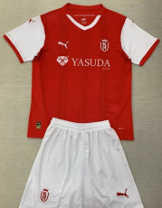 24-25 Reims Away Kids Soccer Jersey