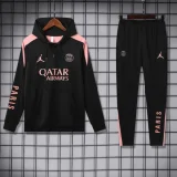 24-25 PSG Black Hoodie Tracksuit(卫衣套装)