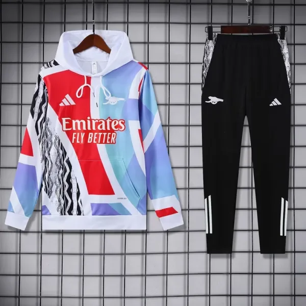 24-25 ARS White Hoodie Tracksuit (卫衣套装)