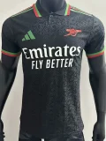 25-26 ARs Black Special Edition Player Version Soccer Jersey 字母印