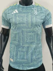 25-26 juV Green Blue Special Edition Player Version Soccer Jersey