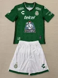 24-25 Club Leon Home Kids Soccer Jersey