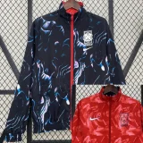 24-25 Tigres UANL Black & Red Double Sided Windbreaker(双面风衣)