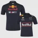 2025 F1 Red Bul1 Black Polo Racing Suit(有领)