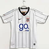 2009 Corinthians Home Retro Soccer Jersey