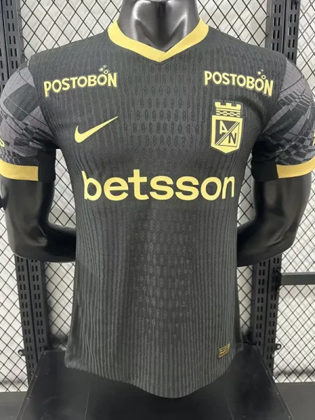 25-26 Atletico Nacional Away Player Version Soccer Jerse