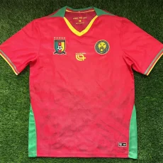 25-26 Cameroon Red Fans Soccer Jersey