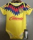 2025-26 Club America Yellow Baby Infant Crawl Suit