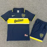 1996-1997 Boca Home Kids Retro Soccer Jersey