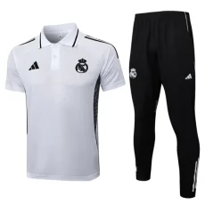 2025-26 RMA White Polo Tracksuit #C2501
