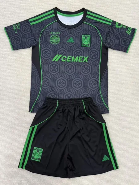 2025-26 Tigres UANL Third Kids Soccer Jersey