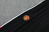 2025-26 Man Utd Fancy blue Half Pull Tracksuit (半拉链)