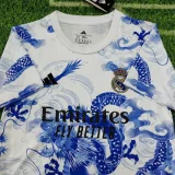 2025-26 RMA White Blue Special Edition Kids Training