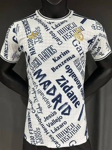 2025-26 RMA Special Edition Player Version Training Shirts 人名版