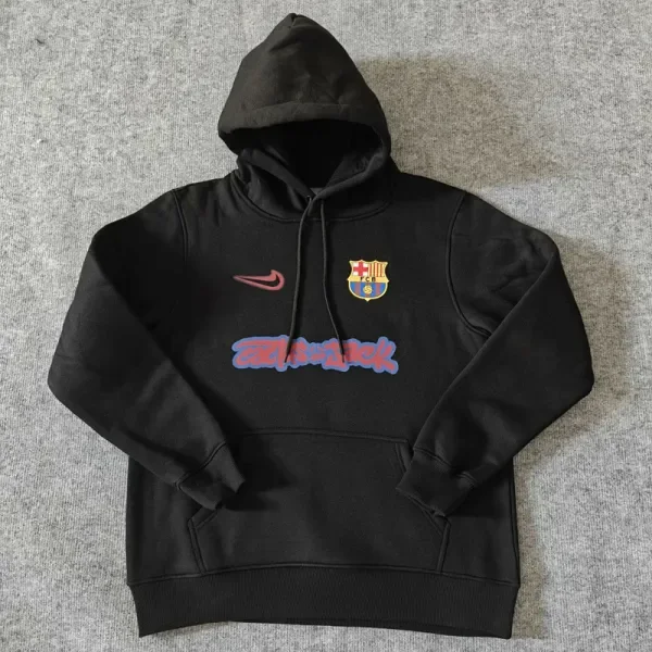 2025-26 BAR Black Hoody 黑色(加绒)彩标