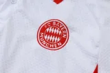 2025-26 Bayern White Polo Tracksuit #C2516