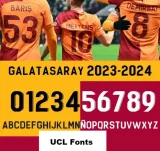 2025-26 Galatasaray Home Kids Soccer Jersey