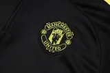 2025-26 Man Utd Black Half Pull Tracksuit #B2538(半拉链)