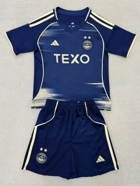 2025-26 Aberdeen Away Kids Soccer Jersey
