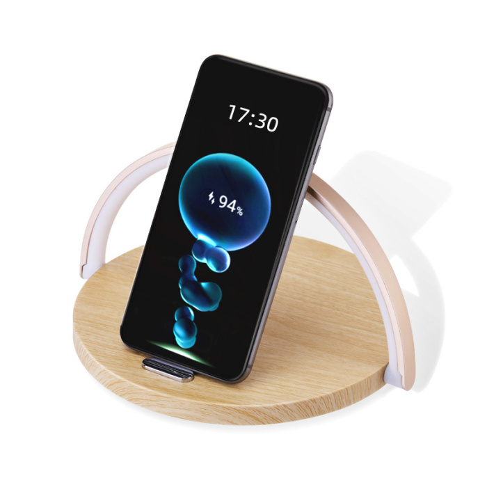 S21  2 in 1 Wireless Charger With Night Light