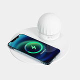 4 in 1 wireless charger with Portable bluetooth speaker & night light