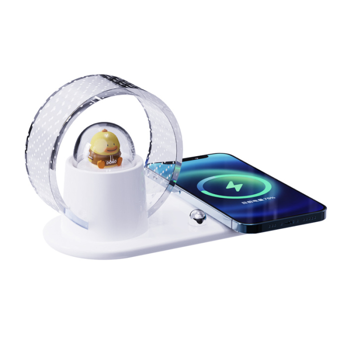 K13  3 in 1  wireless charger with cartoon IP and night light