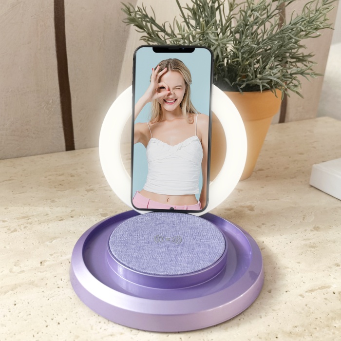 K18  2 in 1  wireless charger with  night light