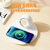 4 in 1 wireless charger with colorful night light, bluetooth speaker, aromatherapy balm