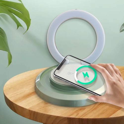 K18  2 in 1  wireless charger with  night light
