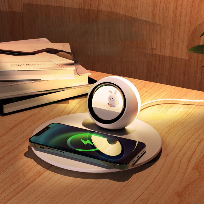 K22 Wireless Charger With Night Light