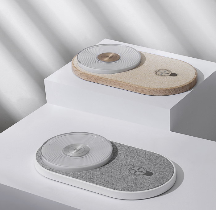 K29T  2 in 1 Wireless Charger With Night Light