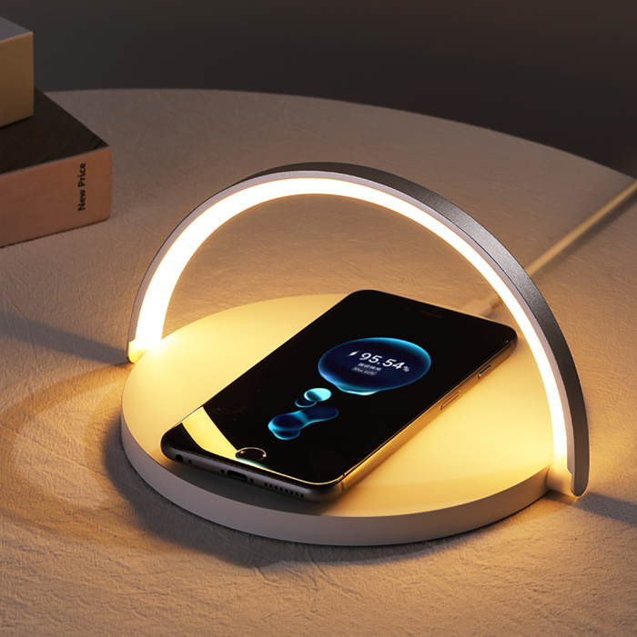 S21  2 in 1 Wireless Charger With Night Light