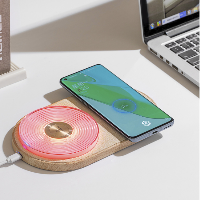 K29T  2 in 1 Wireless Charger With Night Light