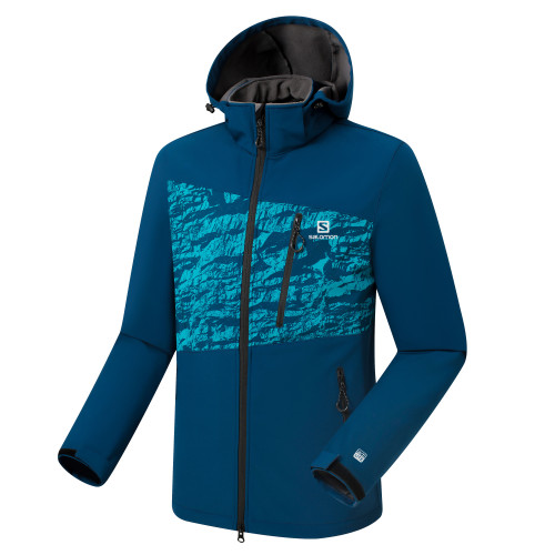 SALOMON 8010# MEN'S WINDSTOPPER SOFTSHELL JACKETS