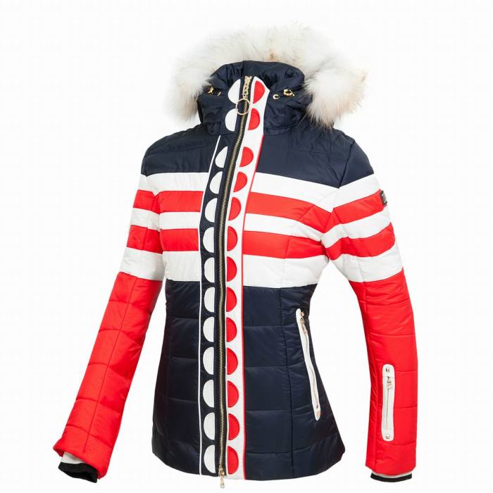 B75052# WOMEN'S PINA COTTON SKI SNOWBOARD JACKETS