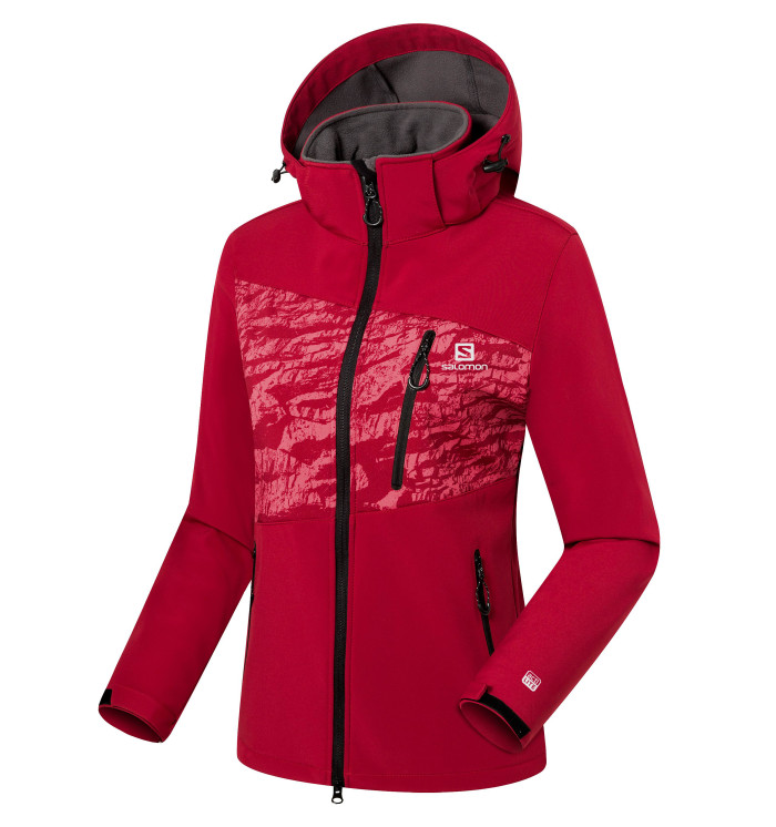 SALOMON 8011# WOMEN'S WINDSTOPPER SOFTSHELL JACKETS