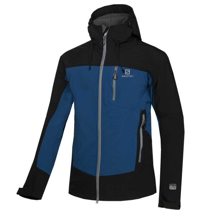 SALOMON 1716# MEN'S WINDSTOPPER SPFTSHELL JACKETS