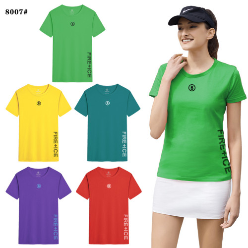 B8007# WOMEN'S SPORTS T-SHIRTS